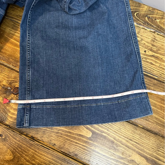 Spanx Cropped Wide Leg Jeans with Patch Pockets 1X (18-20) Tall - Picture 13 of 13